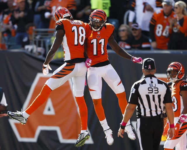 Bengals' rookie WR A.J. Green burns the Cleveland Browns once