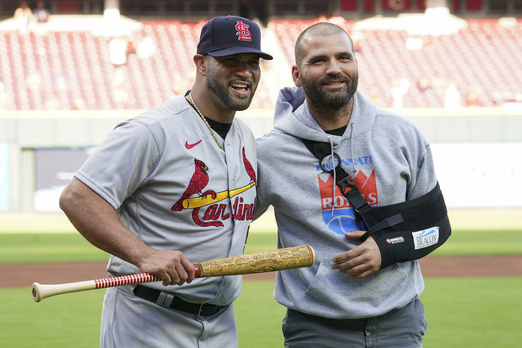 Albert Pujols, Yadier Molina Honored by Cardinals Twitter After