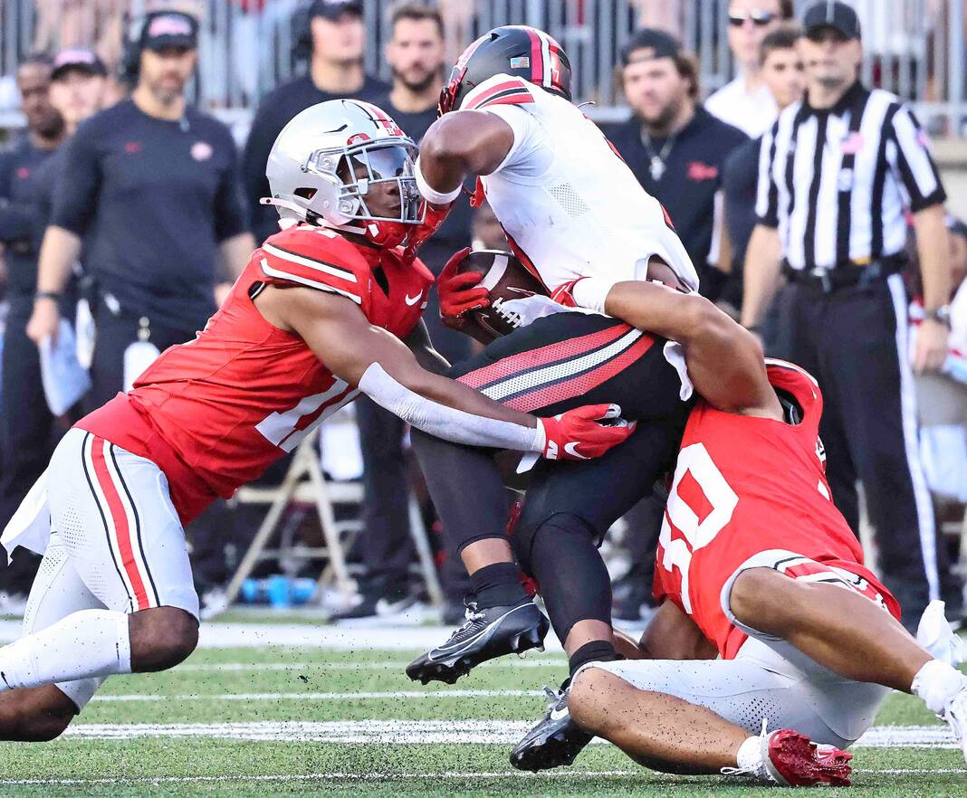 Ohio State puts it all together with 63-10 rout of Western Kentucky