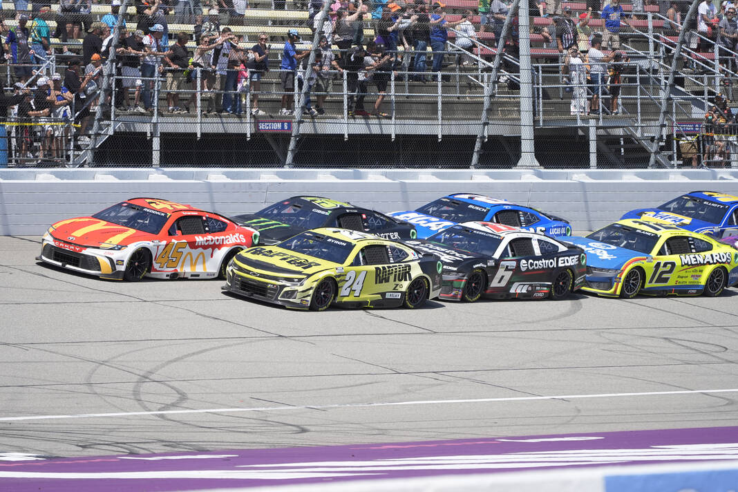 Reddick wins raindelayed NASCAR Cup race at Michigan, his 2nd victory